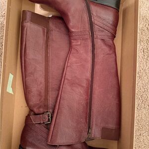 Naturalizer wide calf Women's Heeled Boots in Brown